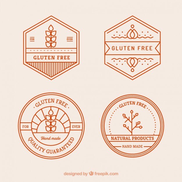 Insignias "sin gluten"