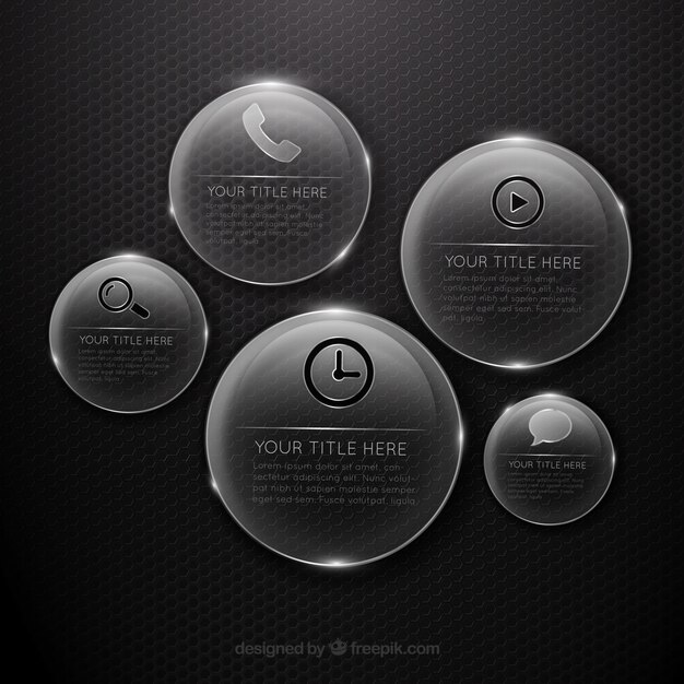 Insignias Vidrio