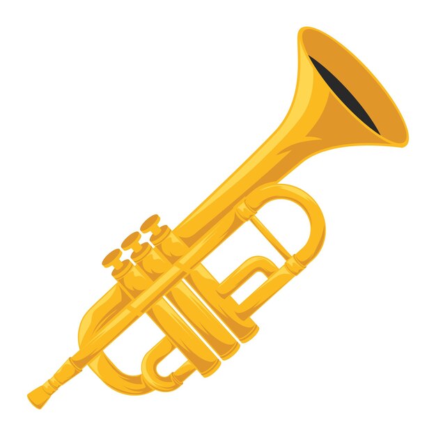 instrumento de jazz trompeta