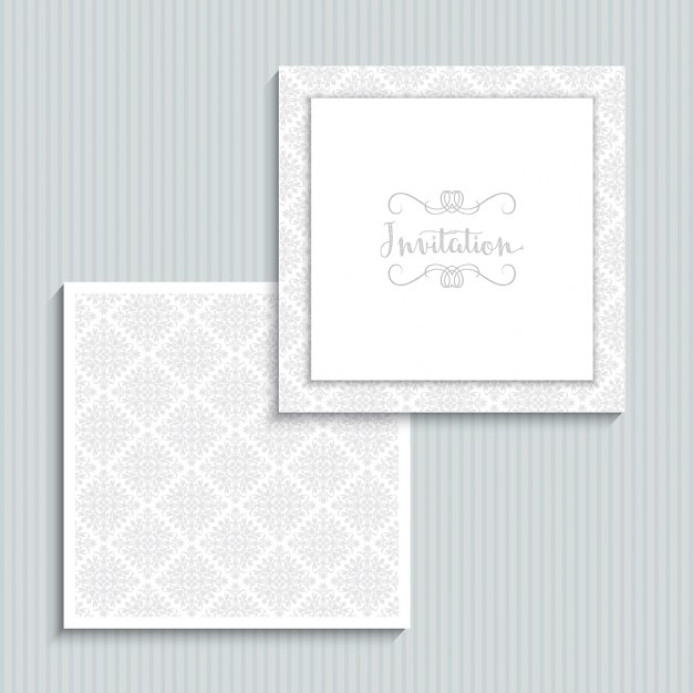 Invitación de boda bonita