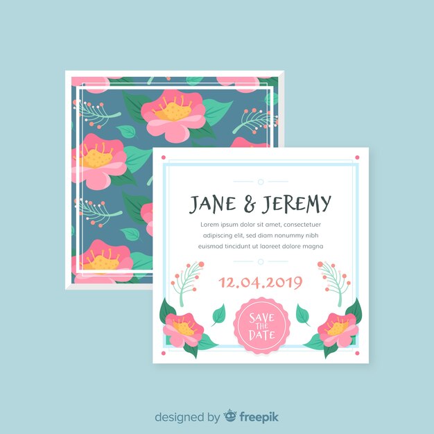 Invitación de boda