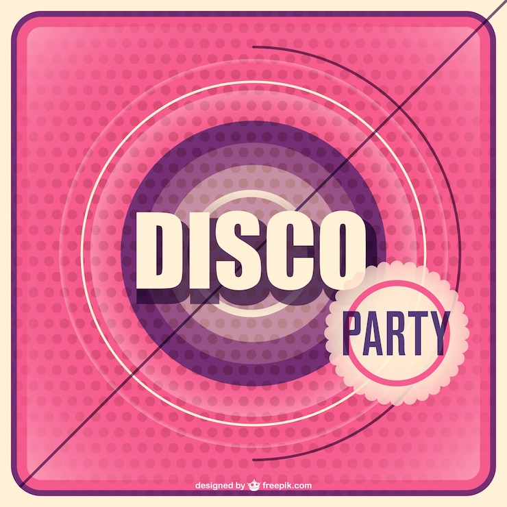 Vector gratuito invitación para fiesta en discoteca