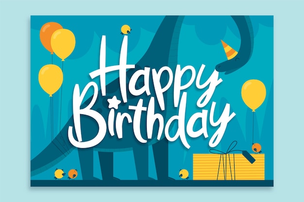 Invitación a fiesta infantil y globos