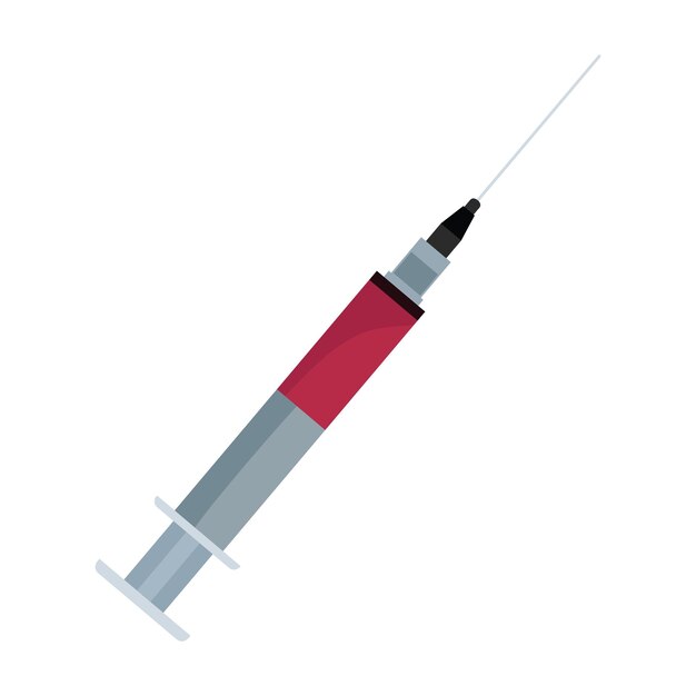 Jeringa icono médico de drogas médicas
