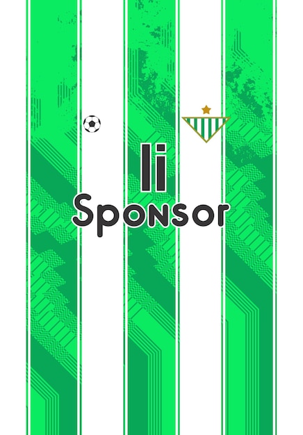 Vector gratuito jerseys de fútbol personalizables diseña plantillas de uniformes de fútbol profesional