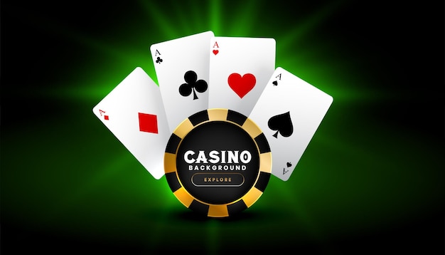 juego de azar de casino fondo de tarjetas de as para la competencia web