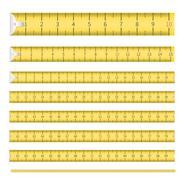 Cinta Métrica De Costura Amarilla Instrumento Para La Longitud De Medición  Vector Plano Para El Cartel Del Promo De Adaptar El Ta Ilustración del  Vector - Ilustración de publicidad, moderno: 136857192