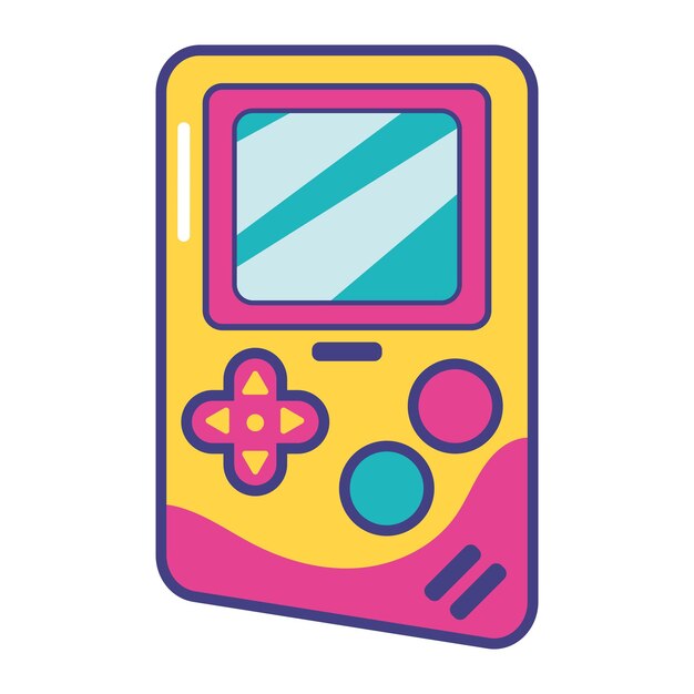 Juego de estilo pop art de los noventa.
