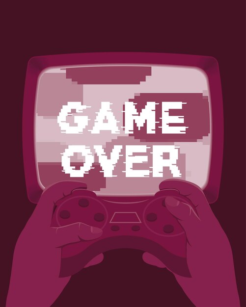 Juego sobre letras en tv