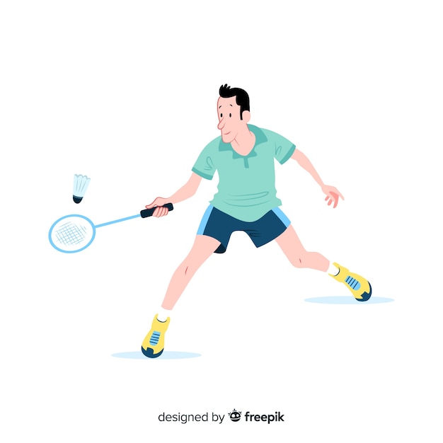 Jugador de bádminton