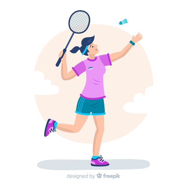 Jugador de bádminton