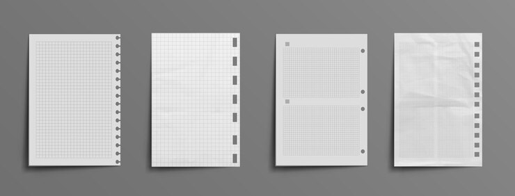 Vector gratuito juntas y arrugadas hojas de papel