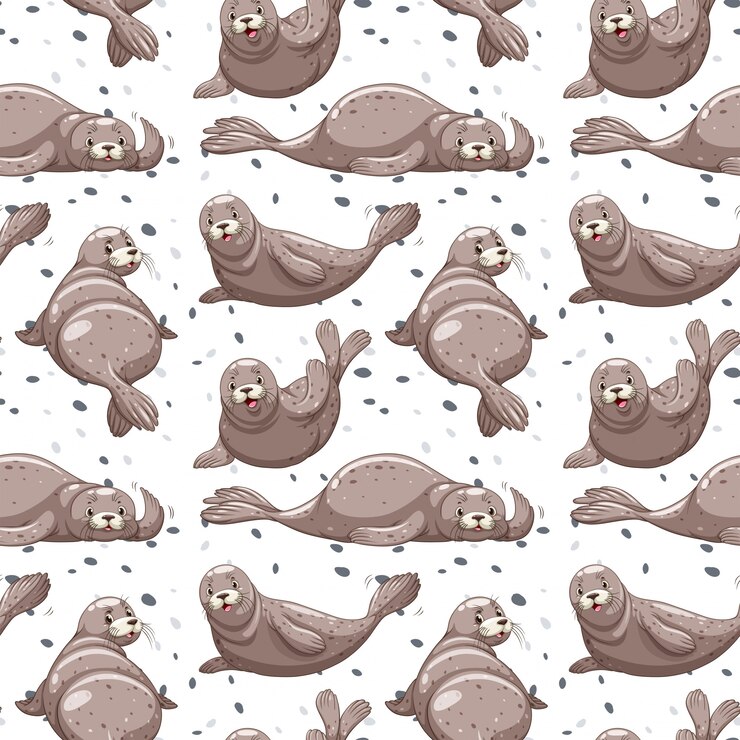 Vector gratuito juntas sin costuras con piel gris.