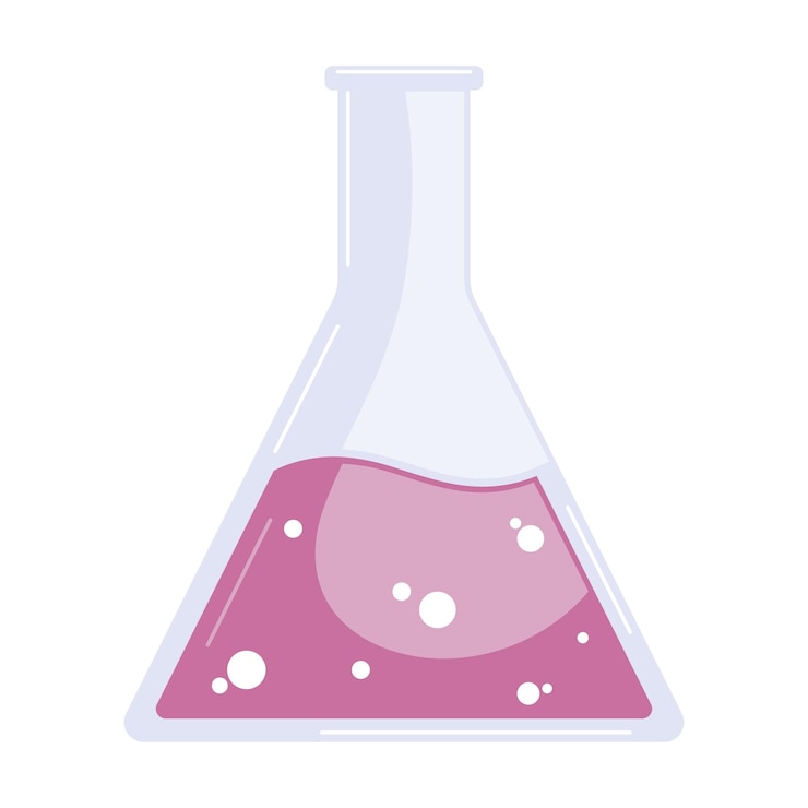 Vector gratuito laboratorio de prueba de tubos