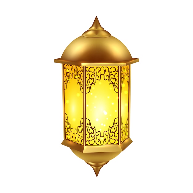 Lámpara Ramadán Realista