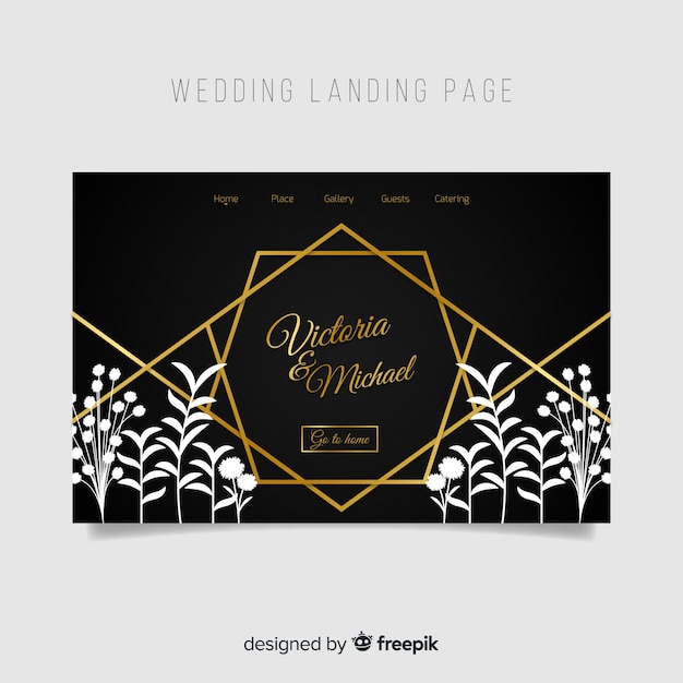 Landing page de bodas