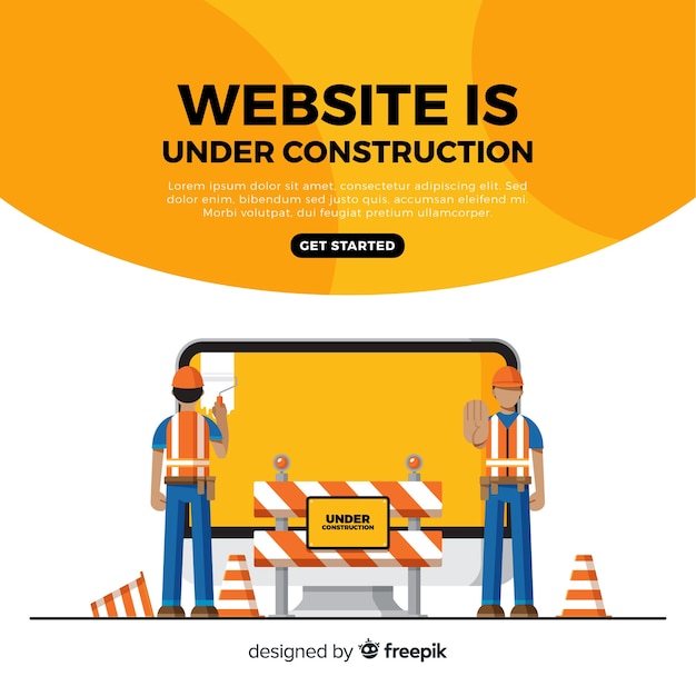 Landing page de en construcción