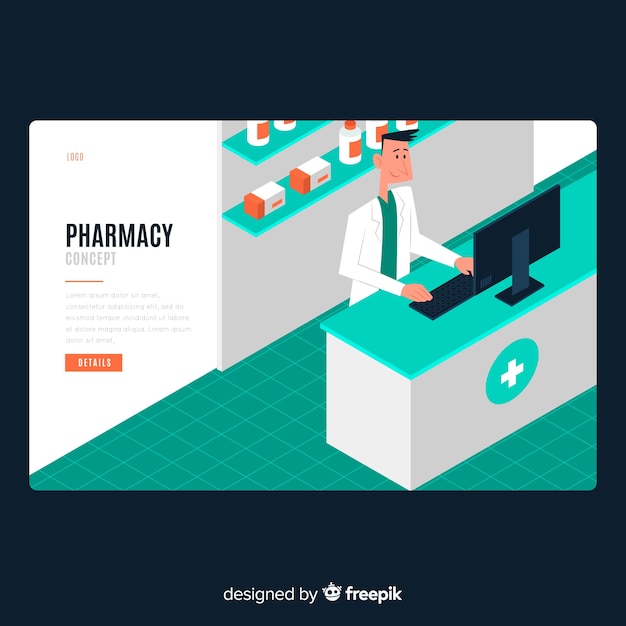 Landing page de farmacia