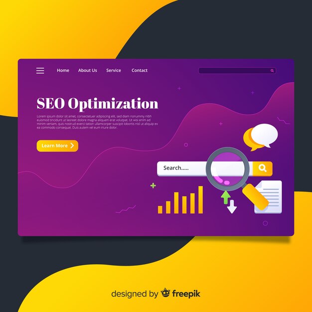 Landing page de posicionamiento seo