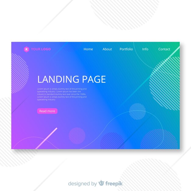 Landing page de tienda de ropa
