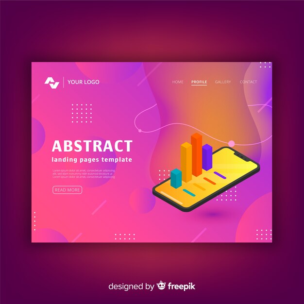 Landing pages para dispositivos tecnológicos