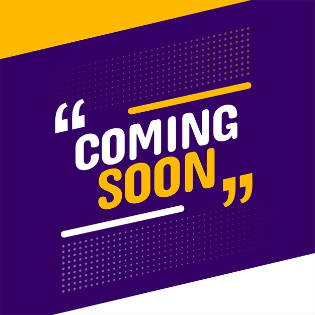 lanzamiento especial pronto diseño de fondo moderno