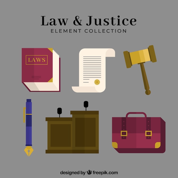 Law and justice element set