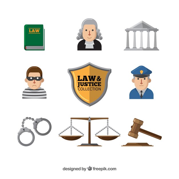 Law and justice element set