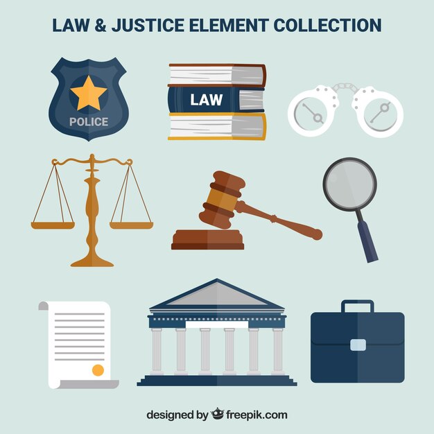 Law and justice element set