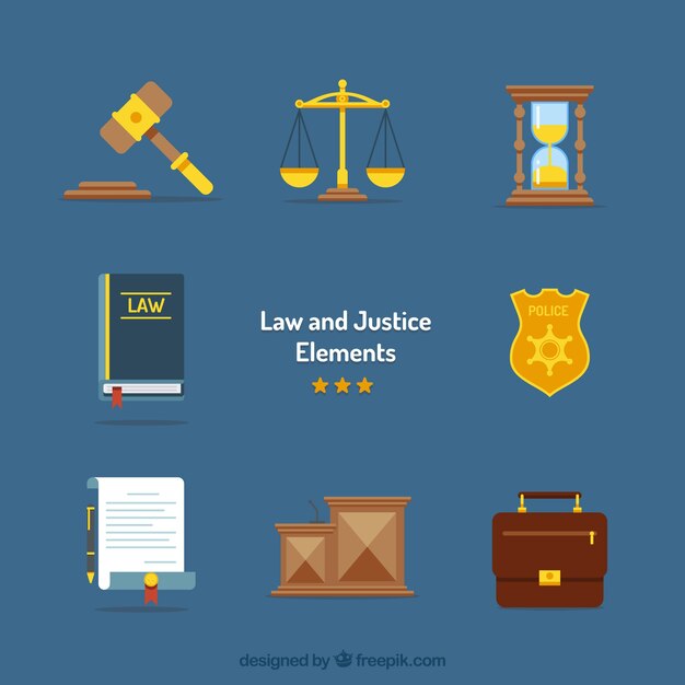 Law and justice element set
