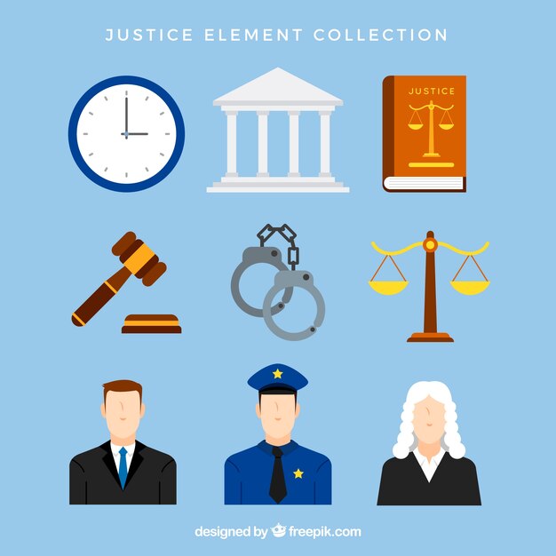 Law and justice element set