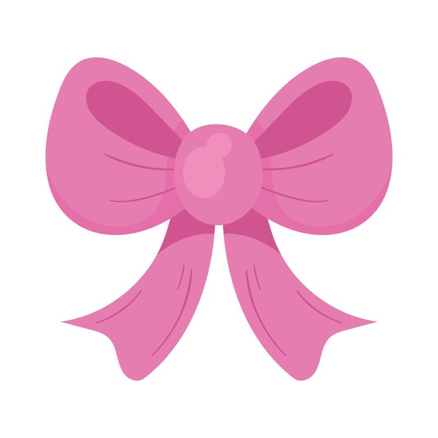 lazo de cinta rosa