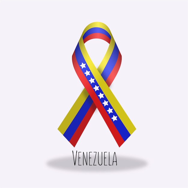 Lazo con diseño de bandera de venezuela