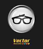 Vector gratuito lentes