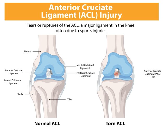 Lesión en el ligamento cruzado anterior