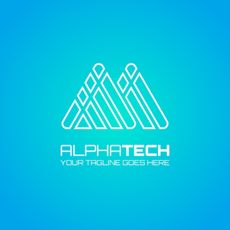 Vector gratuito letra una plantilla de logotipo