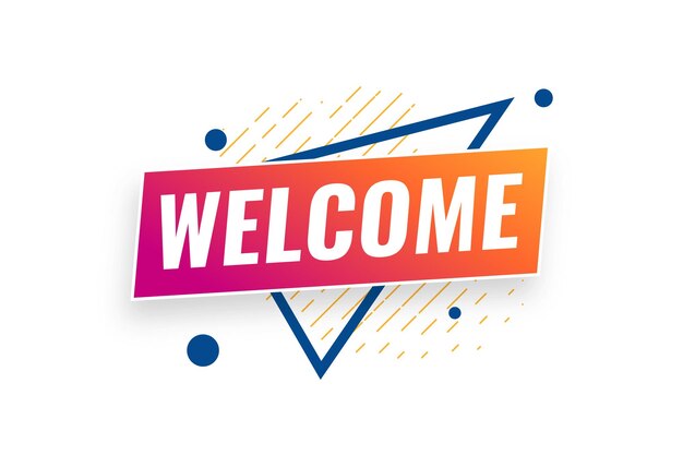 letras de bienvenida modernas para su próximo evento
