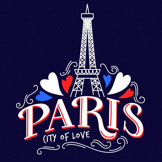 Letras de la ciudad de París
