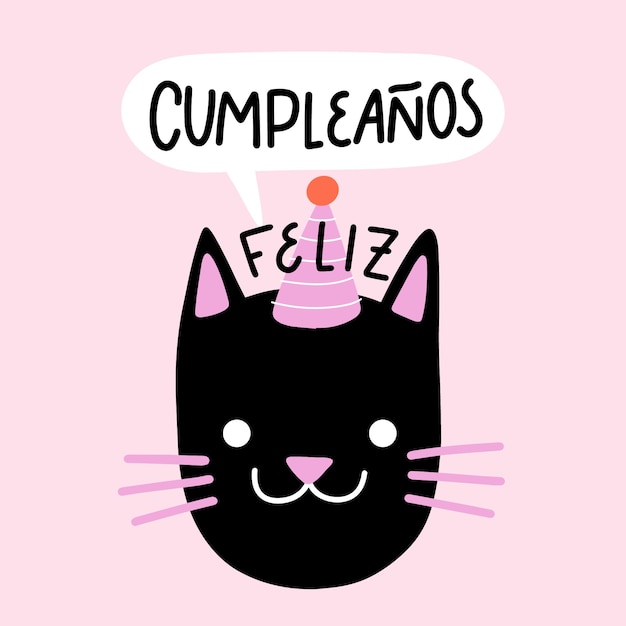 Vector gratuito letras de concepto de feliz cumpleaños