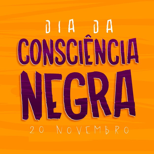Letras de consiencia negra