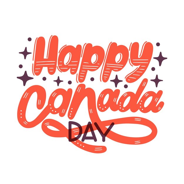 Letras del día de canadá