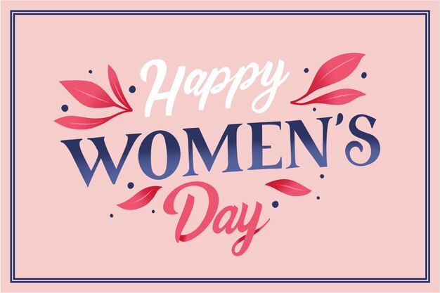 Letras del día internacional de la mujer