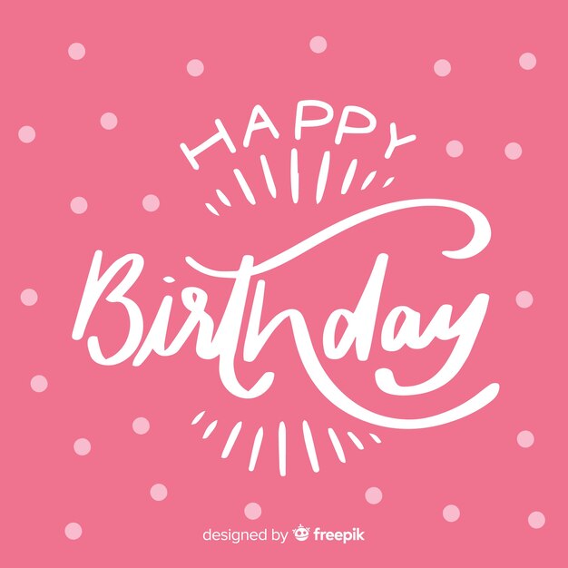 Letras de feliz cumpleaños hermosas