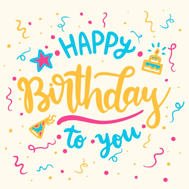 Letras feliz cumpleaños