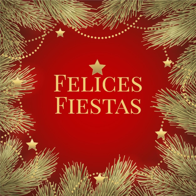 Vector gratuito letras de fiestas de felices