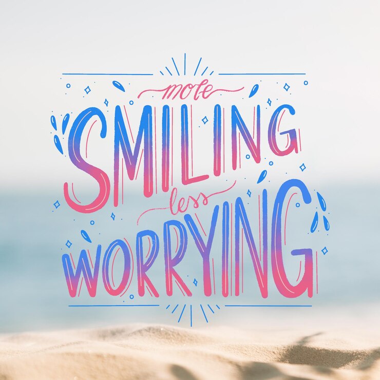 Vector gratuito letras de mente positiva con foto