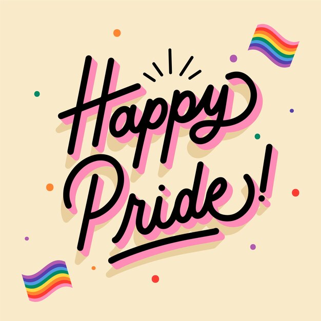 Letras del mes del orgullo