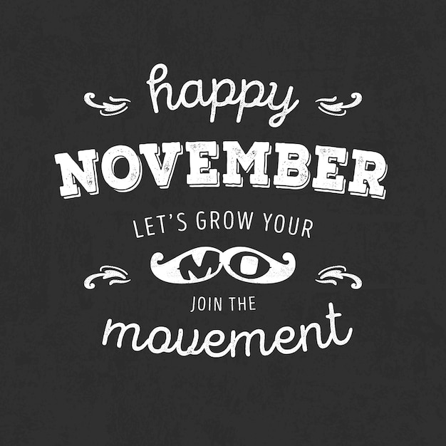 Letras de Moustahe movember