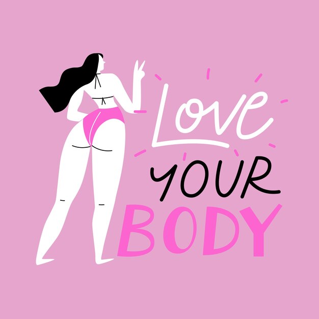 Letras positivas del cuerpo