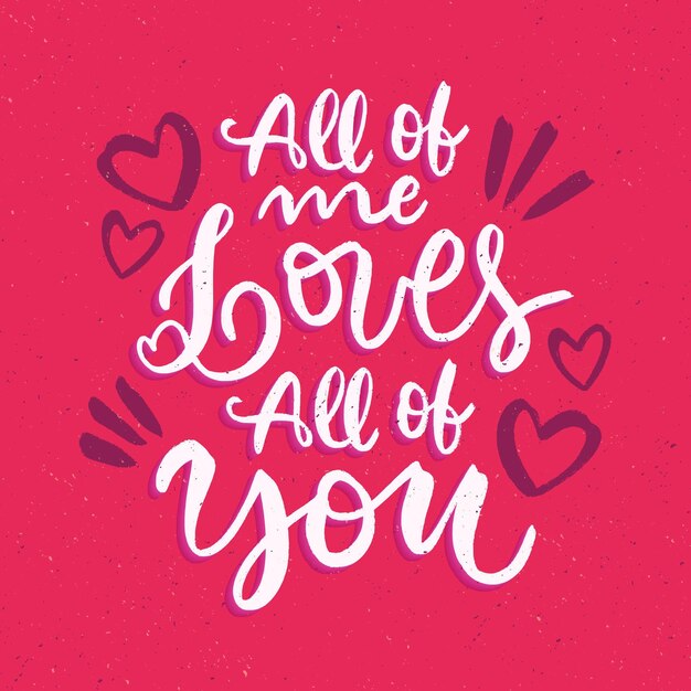Letras románticas del día de san valentín